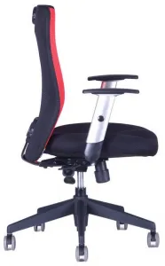OFFICE PRO kancelárska stolička CALYPSO XL bez opierky hlavy, červená