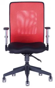 OFFICE PRO kancelárska stolička CALYPSO XL bez opierky hlavy, červená