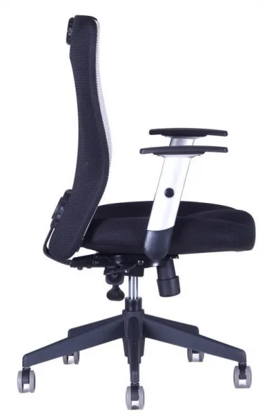 OFFICE PRO kancelárska stolička CALYPSO XL bez opierky hlavy, šedá