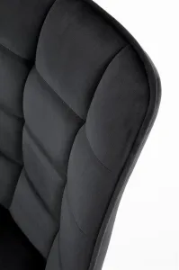 HALMAR Jedálenská stolička K332 čierna