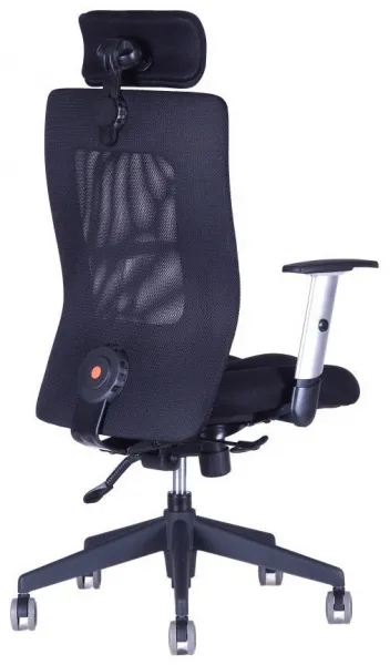 OFFICE PRO kancelárska stolička CALYPSO XL s opierkou hlavy P1, čierna