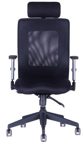 OFFICE PRO kancelárska stolička CALYPSO XL s opierkou hlavy P1, čierna