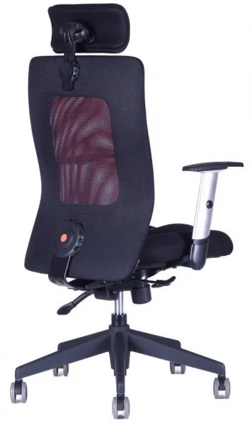 OFFICE PRO kancelárska stolička CALYPSO XL s opierkou hlavy P1, červená