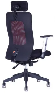 OFFICE PRO kancelárska stolička CALYPSO XL s opierkou hlavy P1, červená