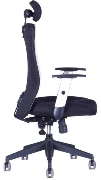 OFFICE PRO kancelárska stolička CALYPSO XL s opierkou hlavy P1, šedá