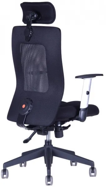 OFFICE PRO kancelárska stolička CALYPSO XL s opierkou hlavy P1, šedá