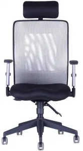 OFFICE PRO kancelárska stolička CALYPSO XL s opierkou hlavy P1, šedá