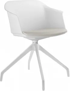 LD SEATING Konferenčná stolička WAVE 030, F90-BL, čierny kríž_