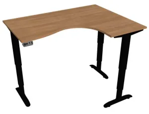HOBIS kancelársky stôl MOTION MS 3M 1600 - Elektricky stav. stôl délky 160 cm  paměťový ovladač_
