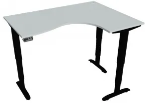 HOBIS kancelársky stôl MOTION MS 3M 1600 - Elektricky stav. stôl délky 160 cm  paměťový ovladač_