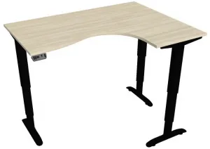 HOBIS kancelársky stôl MOTION MS 3M 1600 - Elektricky stav. stôl délky 160 cm  paměťový ovladač_