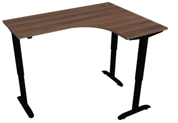 HOBIS kancelársky stôl MOTION Trigon ERGO MST 2 60 L - elektr. nastaviteľný stôl, 160x120 cm