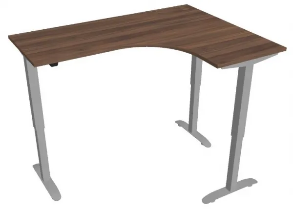 HOBIS kancelársky stôl MOTION Trigon ERGO MST 2 60 L - elektr. nastaviteľný stôl, 160x120 cm