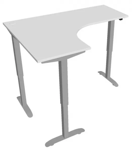 HOBIS kancelársky stôl MOTION Trigon ERGO MST 2 60 P - elektr. nastaviteľný stôl, 160x120 cm