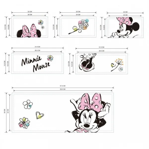 BHome Arditex Organizér na hračky Minnie Mouse