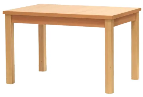 STIMA Jedálenský set stôl UDINE / stolička TOSCA 4 ks, látka Camel 4, masív buk