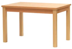 STIMA Jedálenský set stôl UDINE / stolička TOSCA 4 ks, látka Camel 4, masív buk