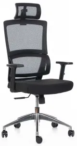 MERCURY Ergonomická kancelárska stolička BREEZE čierna