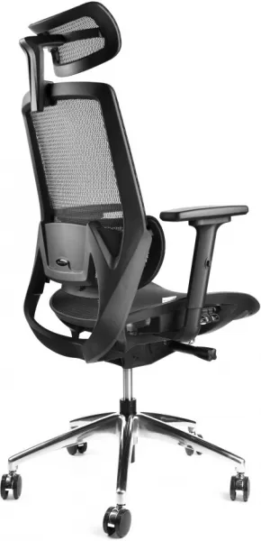 MERCURY Ergonomická kancelárska stolička TERRA JNS-103A, čierna