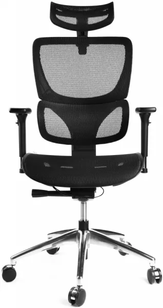 MERCURY Ergonomická kancelárska stolička LUNA JNS-101A, čierna