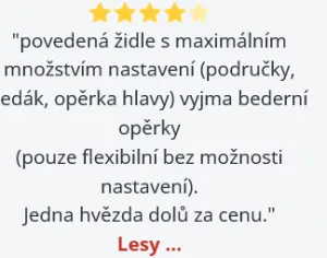 MERCURY Ergonomická kancelárska stolička LUNA JNS-101A, čierna