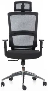 MERCURY Ergonomická kancelárska stolička BREEZE čierna