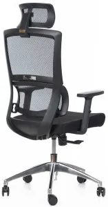 MERCURY Ergonomická kancelárska stolička BREEZE čierna