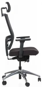 MERCURY Ergonomická kancelárska stolička WINDY čierna, vysoké postavy