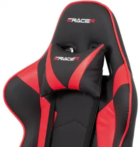 AUTRONIC herná stolička ERacer KA-F03 RED