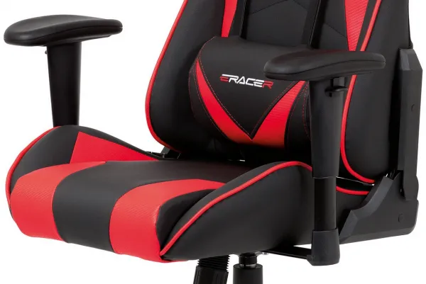 AUTRONIC herná stolička ERacer KA-F03 RED
