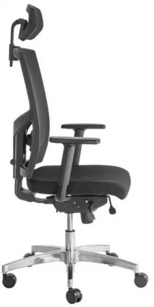 ALBA Ergonomická kancelárska stolička GAME ŠÉF VIP s 3D opierkou hlavy a podrúčkami, BLACK 27