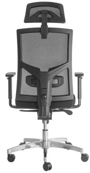 ALBA Ergonomická kancelárska stolička GAME ŠÉF VIP s 3D opierkou hlavy a podrúčkami, BLACK 27