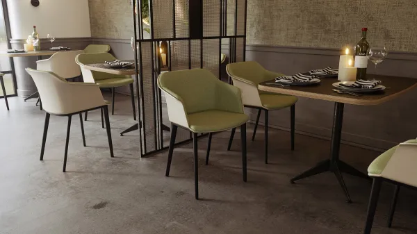 LD SEATING Konferenční křeslo WAVE 033-WP