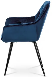 AUTRONIC Jedálenská stolička DCH-421 BLUE4 modrá