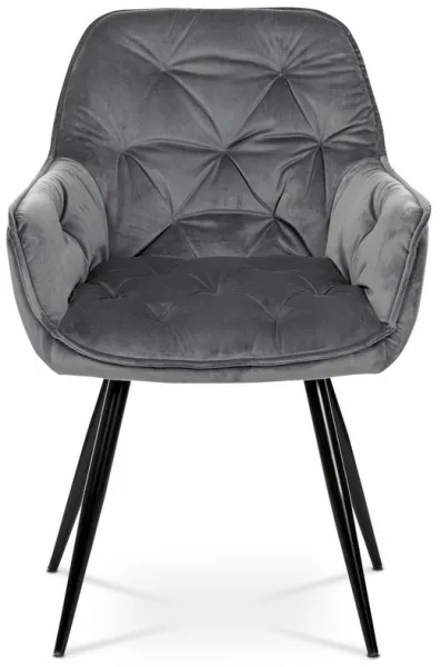 AUTRONIC jedálenská stolička DCH-421 GREY4 sivá