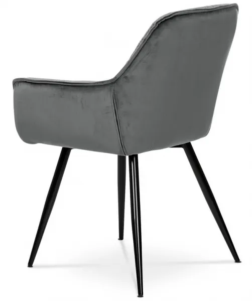 AUTRONIC jedálenská stolička DCH-421 GREY4 sivá