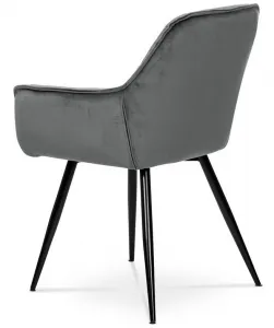 AUTRONIC jedálenská stolička DCH-421 GREY4 sivá