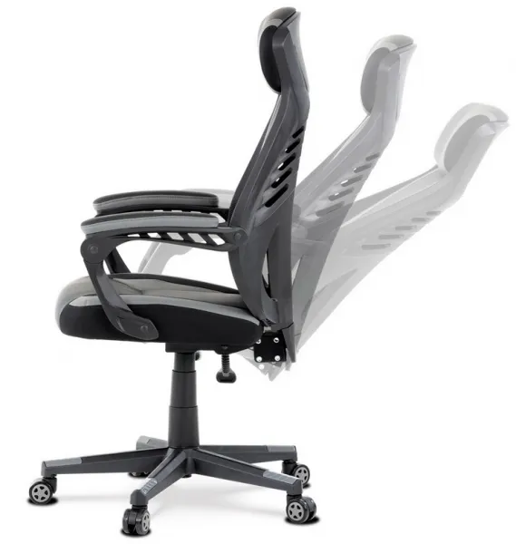AUTRONIC herná stolička KA-Y213 GREY