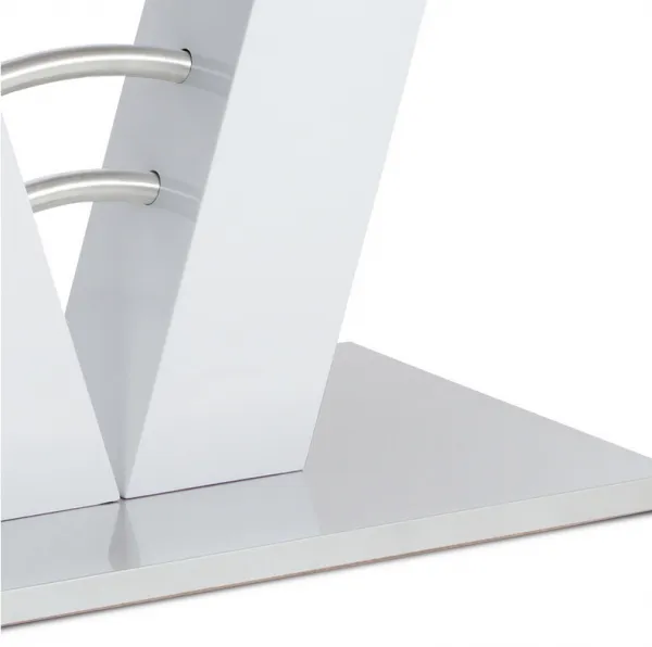 AUTRONIC jedálenský rozkladací stôl HT-510 WT, 120+40 x 80 cm