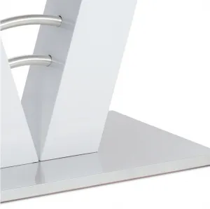 AUTRONIC jedálenský rozkladací stôl HT-510 WT, 120+40 x 80 cm