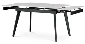 AUTRONIC jedálenský rozkladací stôl HT-405M WT, 120+30+30 x 80 cm