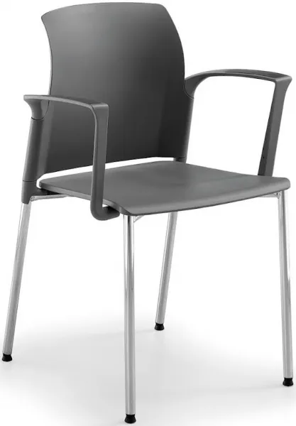 MULTISED Konferenčná plastová stolička CL 100