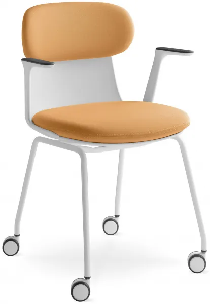 LD SEATING Konferenčná stolička ZOE 222-WH-N0