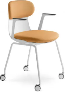 LD SEATING Konferenčná stolička ZOE 222-WH-N0