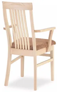 MI-KO Jedálenské kreslo Takuna buk masív, látka