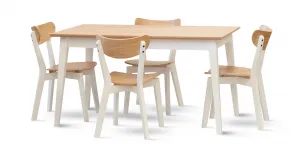 STIMA Jednálenská stolička NICO čierna / dub