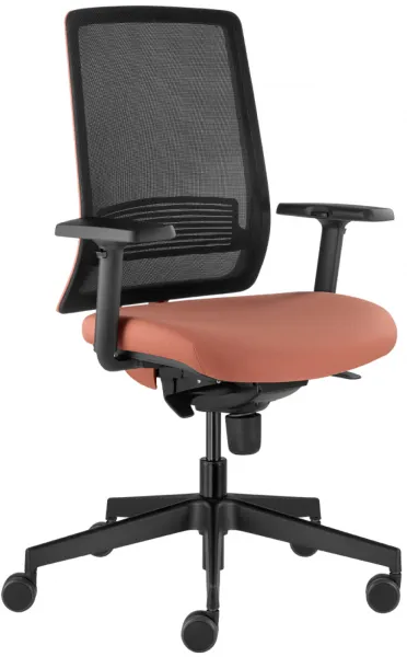 LD SEATING Kancelárska stolička Lyra AIR 215-BRICK-SY