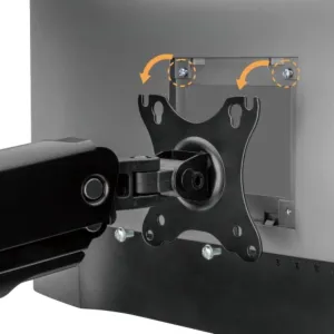PALA Držiak monitora Brateck LDT60-C012, 1 rameno mechanická pružina Heavy Duty