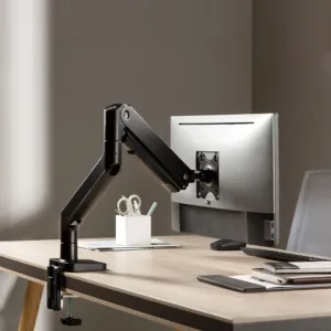 PALA Držiak monitora Brateck LDT60-C012, 1 rameno mechanická pružina Heavy Duty