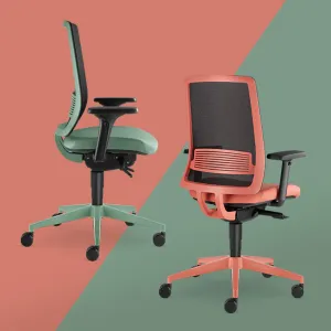 LD SEATING Kancelárska stolička Lyra AIR 215-BRICK-SYS